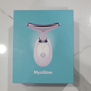 My Derma Dream Myoglow Neck Face Lifting Lymphatic Drainage Tool Anti Age Glow